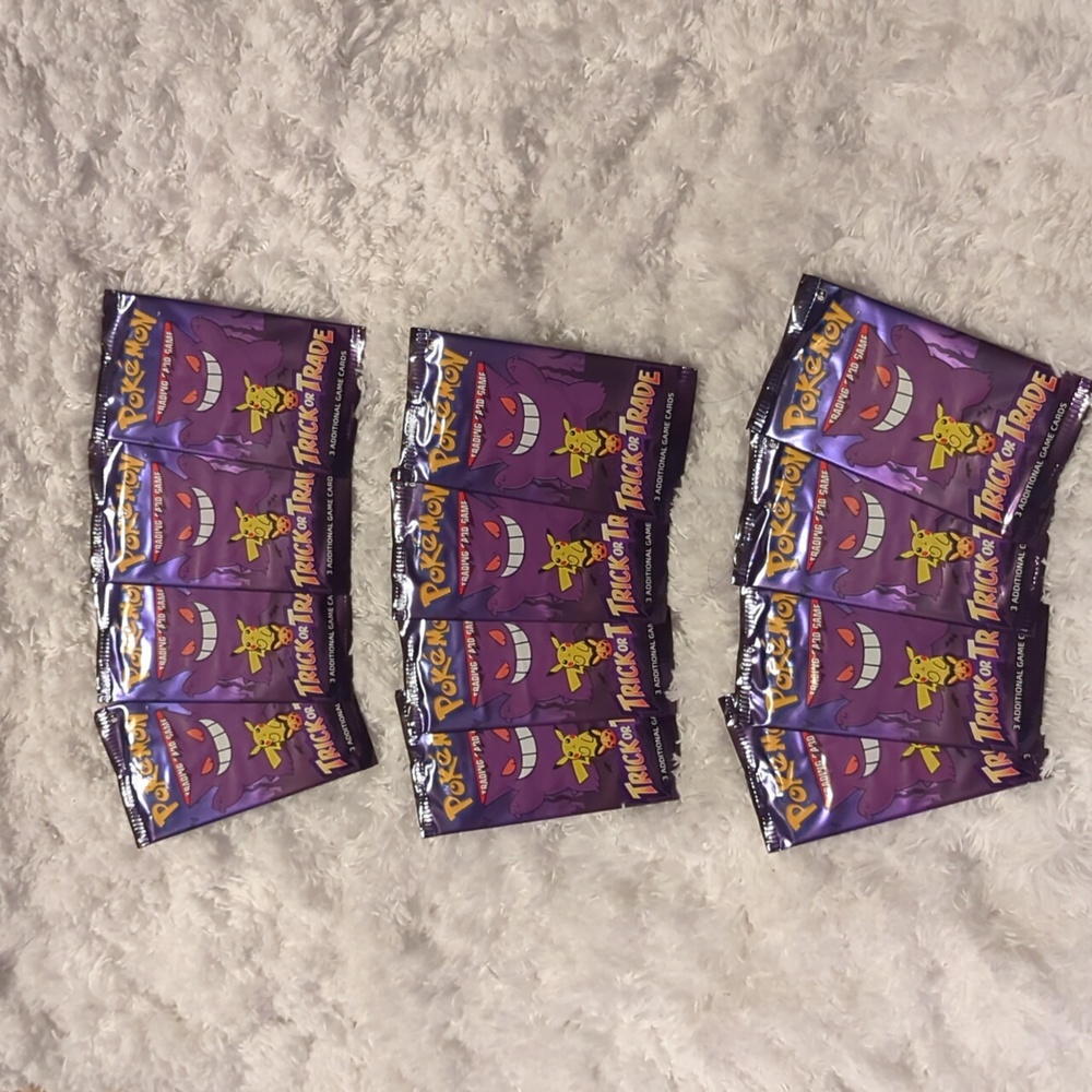 Pokemon Trading Card Game, Trick or Trade, BOOster Bundle, 12 Packs, New